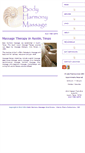 Mobile Screenshot of bodyharmonymassage.com